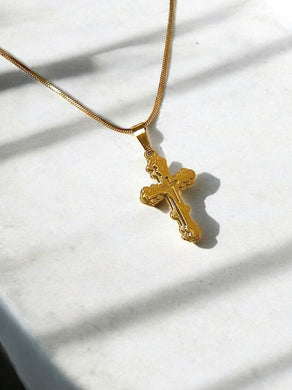 Truly Divine Cross Necklace