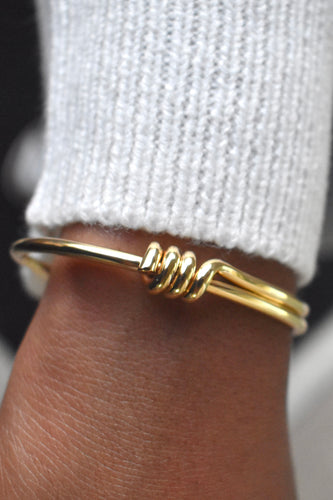 With A Twist | Bangle Bracelet