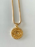 Golden Eye | Evil Eye Necklace