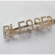 Blessed Hair Pin | Gold Crystal