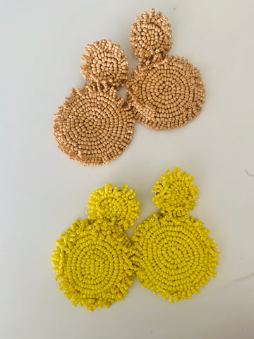 Valencia Boho Chic | Beaded Earrings
