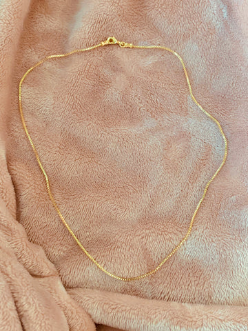 Keep It Simple | Box Chain Necklace