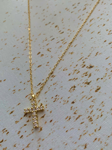 Golden Trust | Cross Necklace