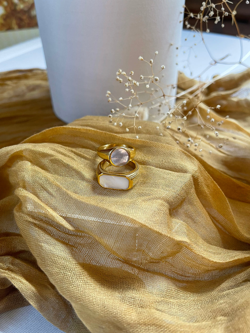 Mother of Pearl Ring