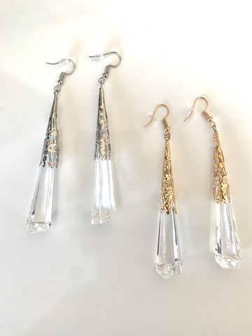 Crystal Clear | Drop Earrings